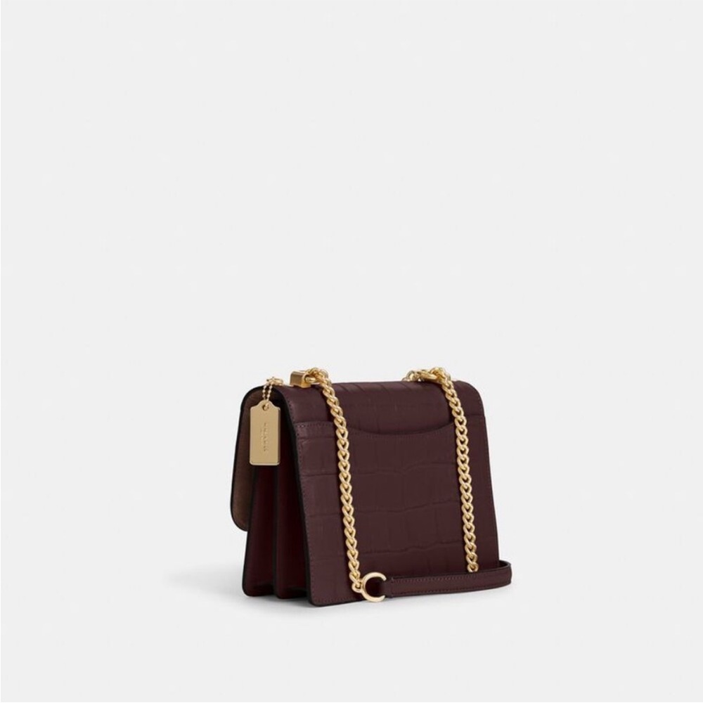 NWT!COACH KLARE CROSSBODY BAG (COACH CC840)
GOLD/MERLOT fast shipping - Picture 2 of 5